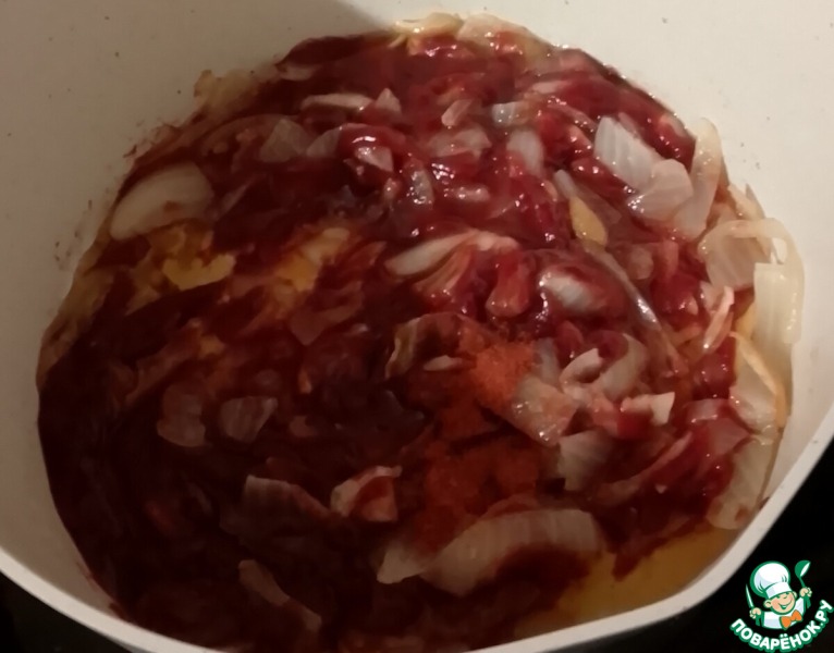 Фасоль с тахини, орехами и лимоном