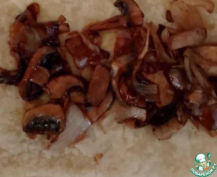 Грибной тарт