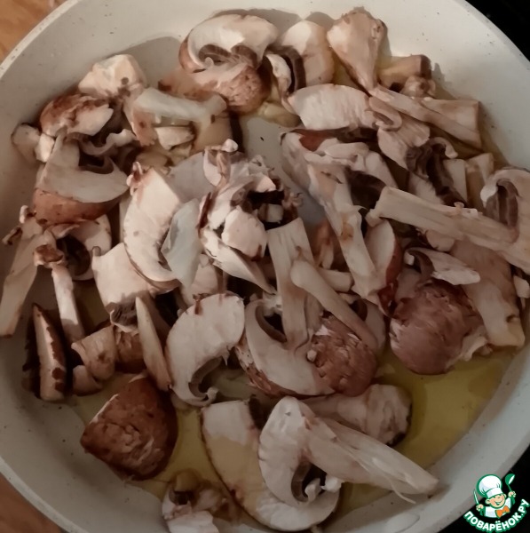 Грибной тарт