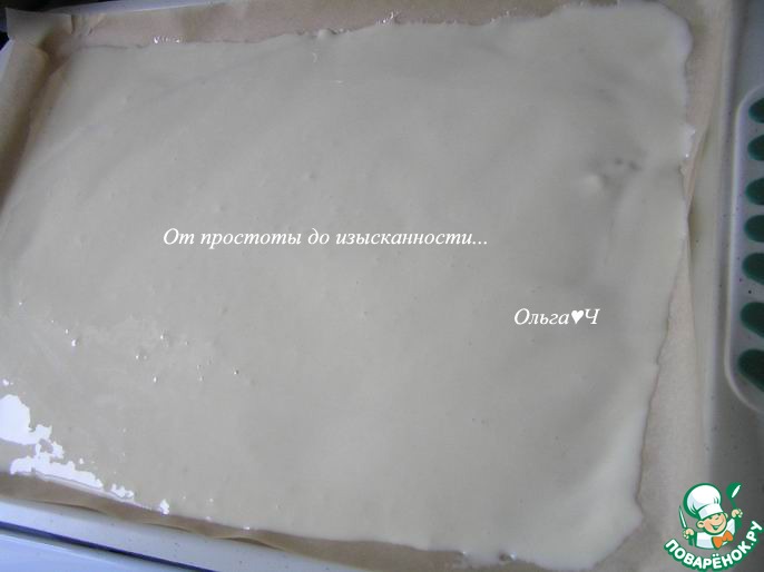 Кокосовый рулет "Снежный"