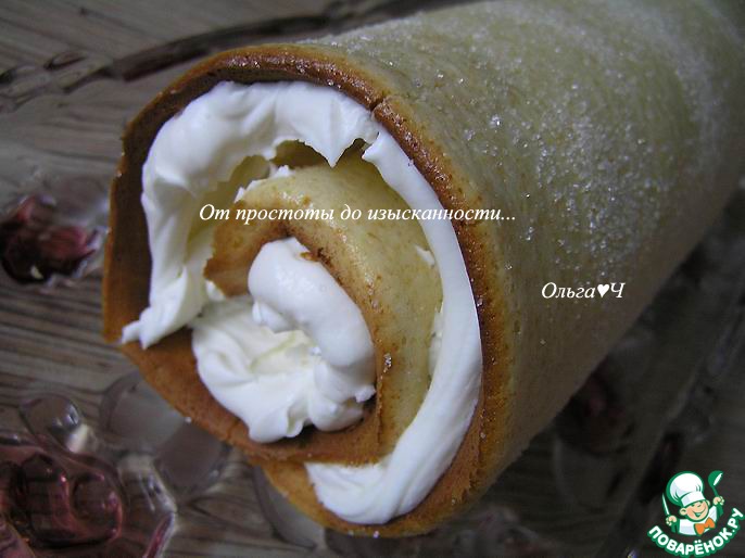 Кокосовый рулет "Снежный"