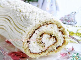 Кокосовый рулет «Снежный»