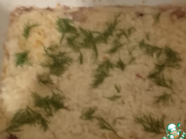 Кокосовый рыбный пирог