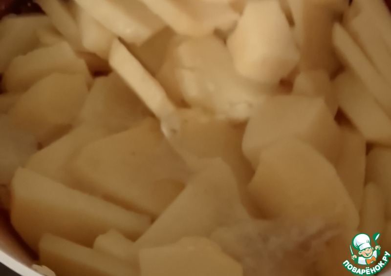 Кокосовый рыбный пирог