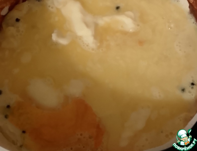 Кокосовый рыбный пирог