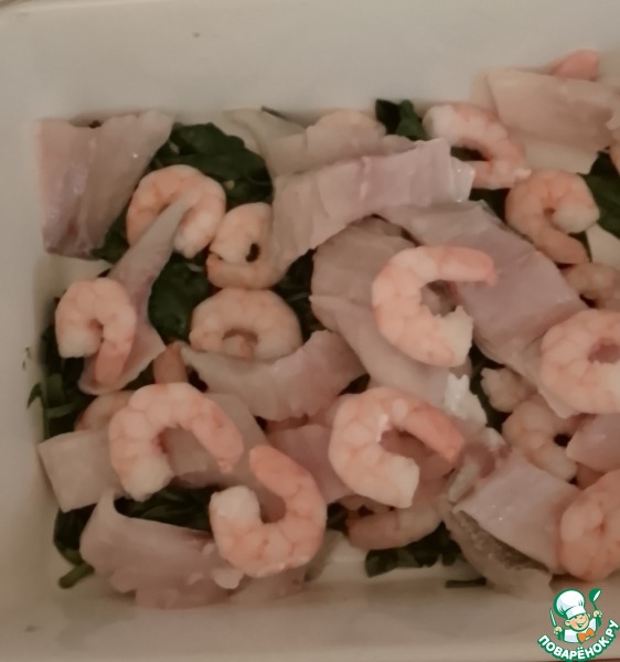 Кокосовый рыбный пирог