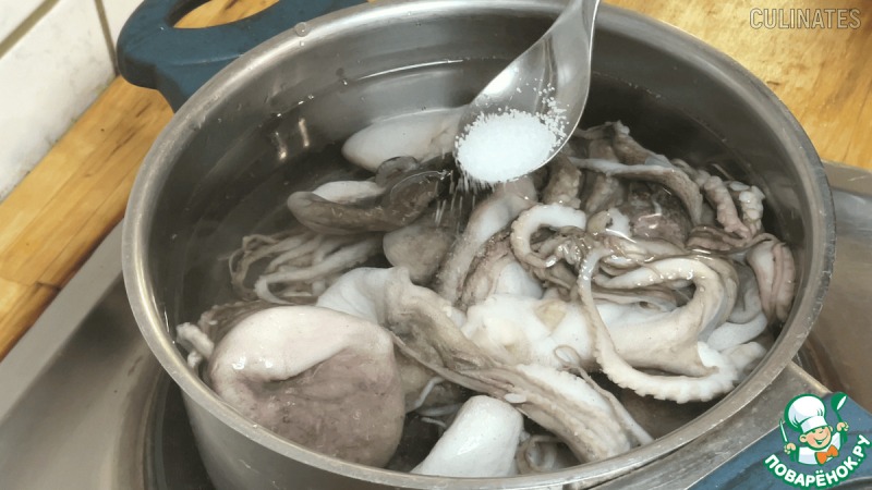 Мини осьминоги рецепт