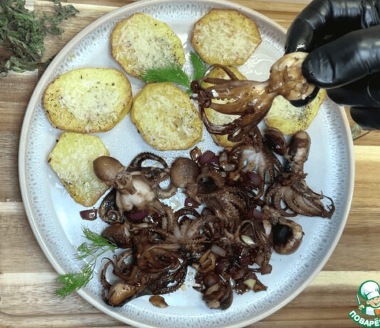 Мини осьминоги рецепт