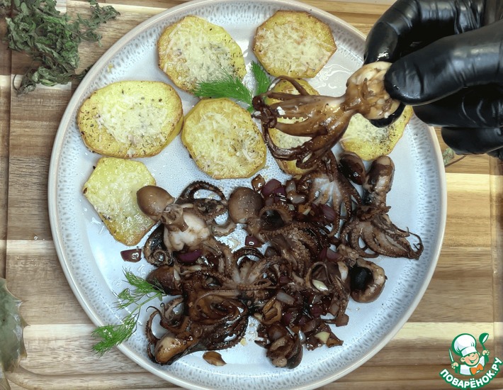 Мини осьминоги рецепт