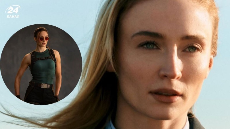 Софи Тернер сыграет роль Лары Крофт в сериале "Расхитительница гробниц": первые кадры