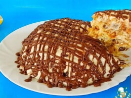 Торт из 3 ингредиентов без выпечки и духовки