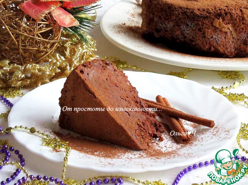 Торт "Рождественский трюфель"