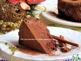 Торт «Рождественский трюфель»