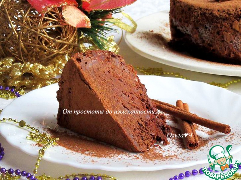 Торт "Рождественский трюфель"