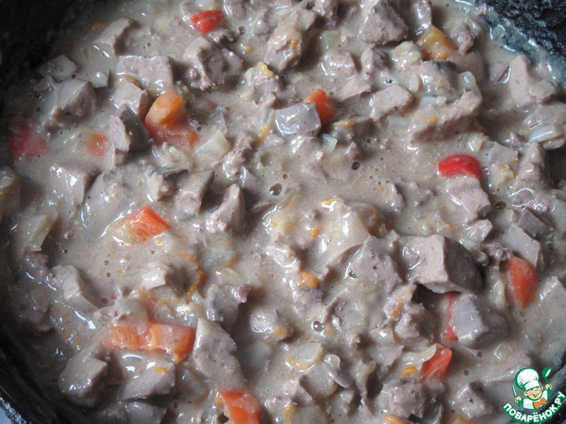 Веррины из печени с апельсином