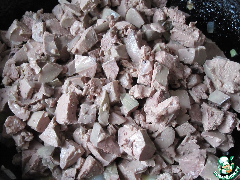 Веррины из печени с апельсином