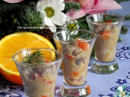 Веррины из печени с апельсином