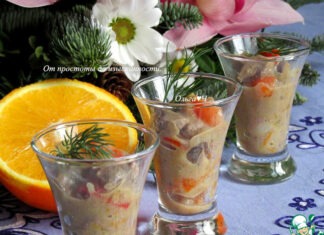 Веррины из печени с апельсином