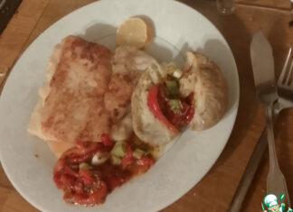 Жареная треска с эзме