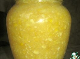 Зимняя заготовка «Баночка здоровья»