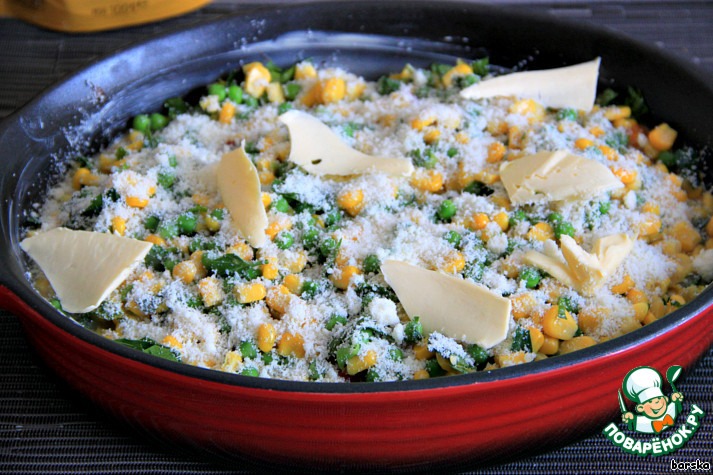 Зимняя запеканка с копчeной рыбой