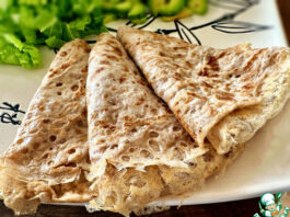 Блины из зеленой гречки