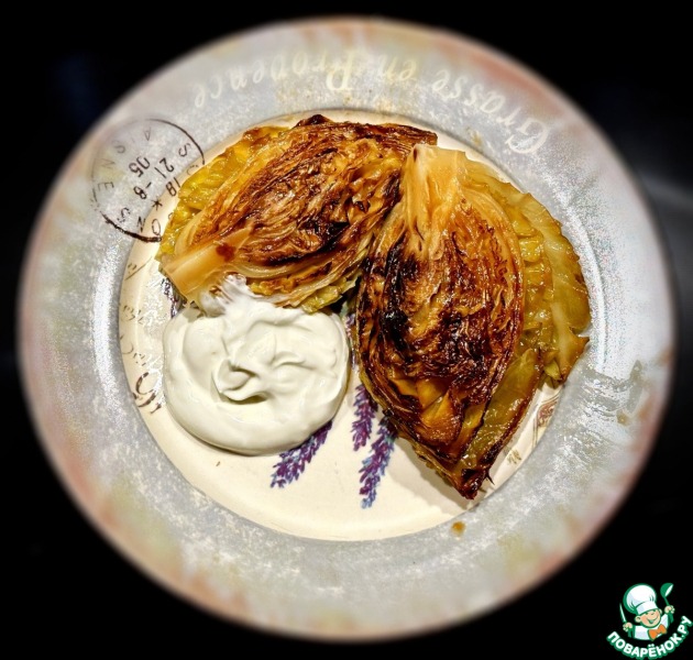 Капуста. Молодая. Но жареная