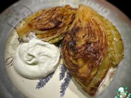 Капуста. Молодая. Но жареная