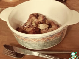 Курица с панчеттой и артишокаии