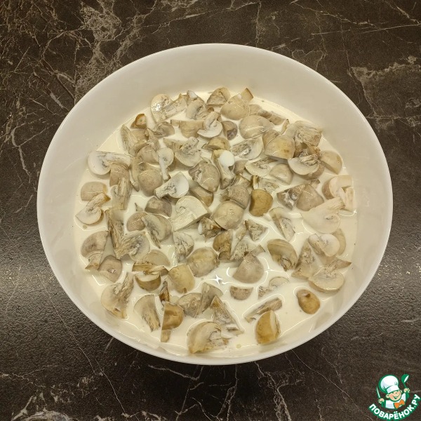 Мясо в сливках в духовке