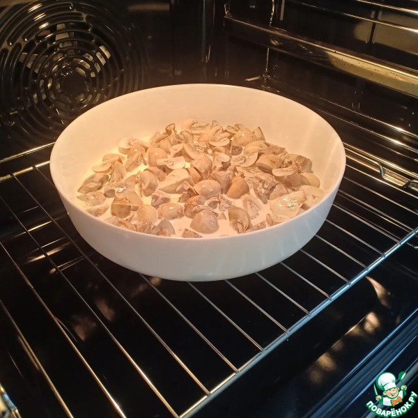 Мясо в сливках в духовке