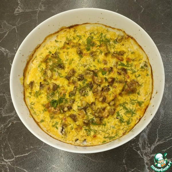 Мясо в сливках в духовке