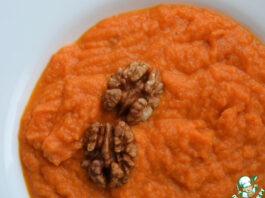 Морковный суп-пюре