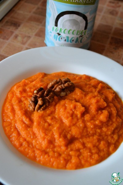 Морковный суп-пюре