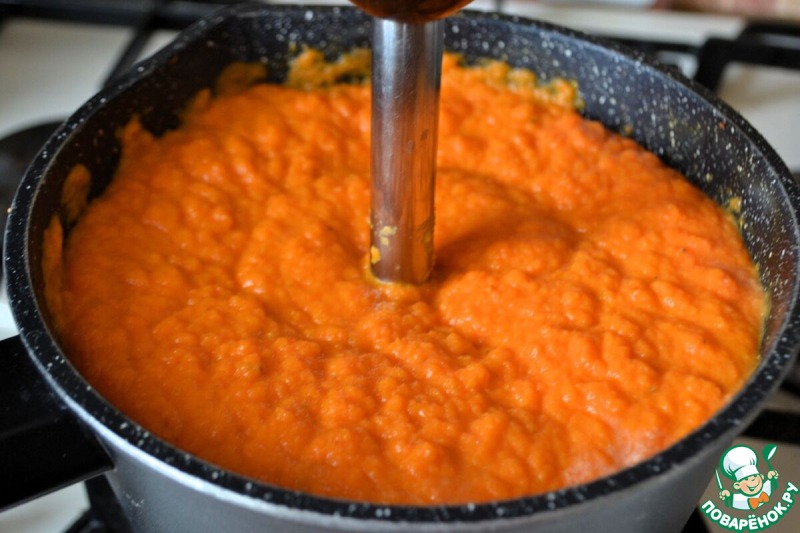 Морковный суп-пюре
