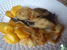 Палтус в фольге