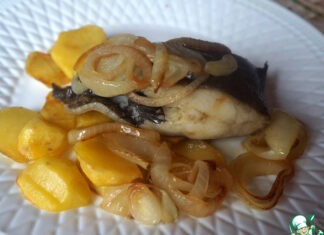 Палтус в фольге