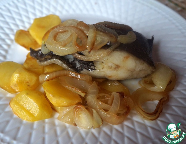 Палтус в фольге