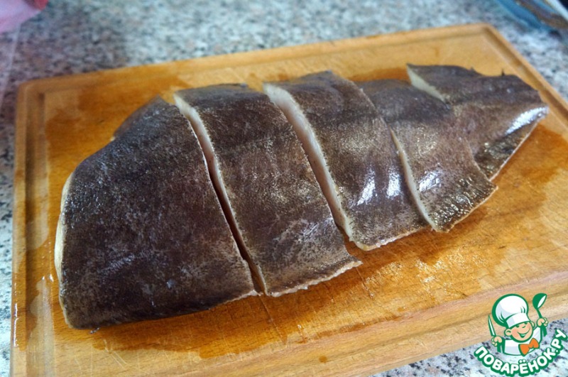 Палтус в фольге