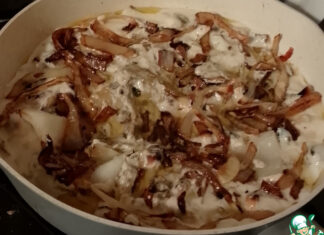 Персидский борани из баклажан