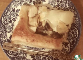 Пирог-киш с грибами и артишоками