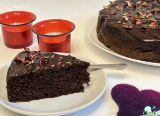 Шоколадно-свекольный пирог