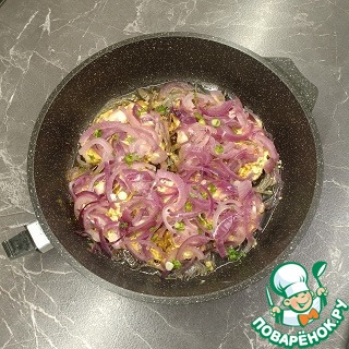 Свинина, томленая с луком