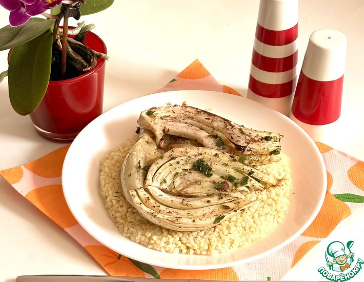 Запечённый фенхель