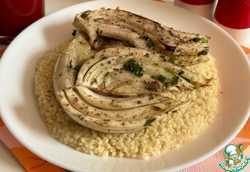 Запечённый фенхель