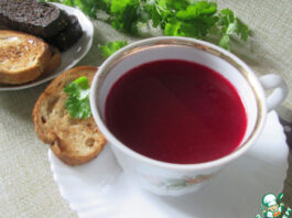 Бульон-борщок