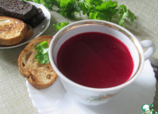 Бульон-борщок