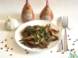 Глазированные, пряные вешенки