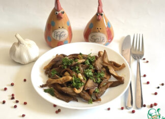 Глазированные, пряные вешенки