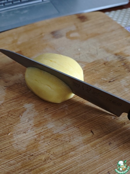 Картофель под сыром в духовке "Праздничный"